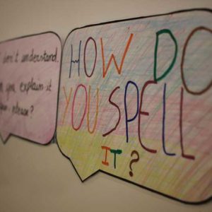 Cartells a la pissarra